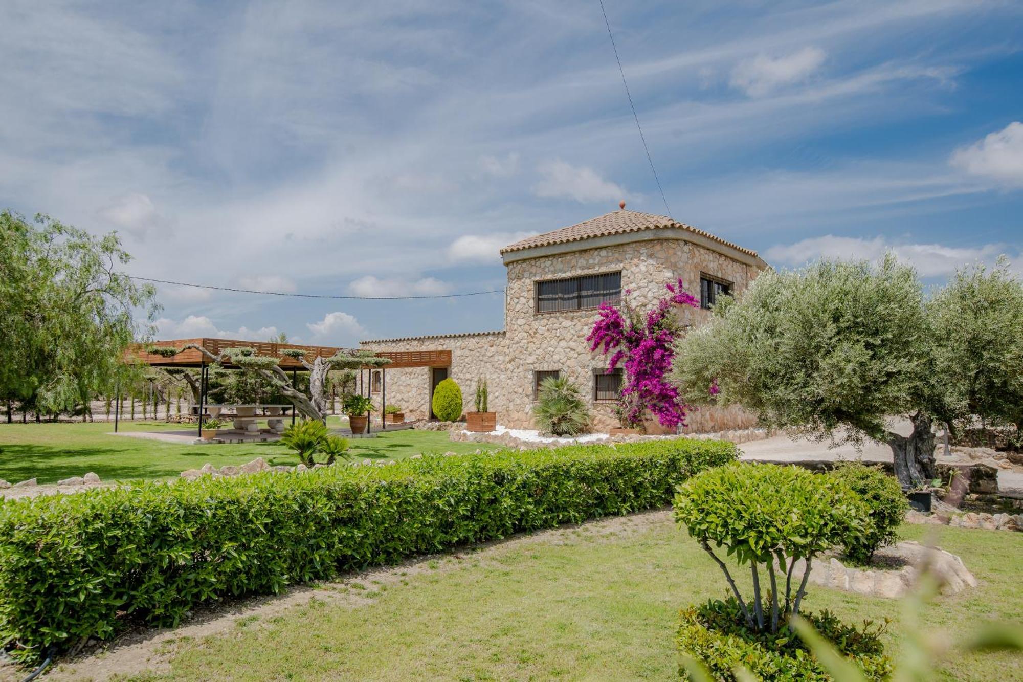 Villa Rural Avril Camarles Exteriör bild
