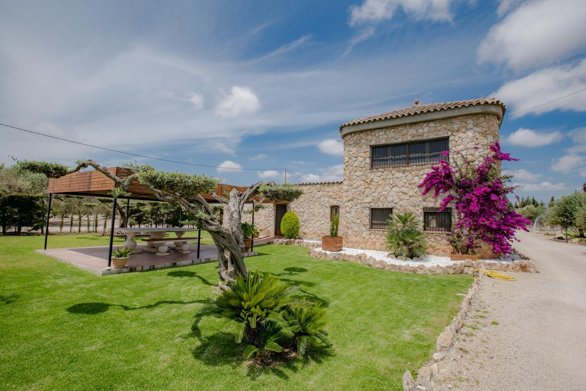 Villa Rural Avril Camarles Exteriör bild