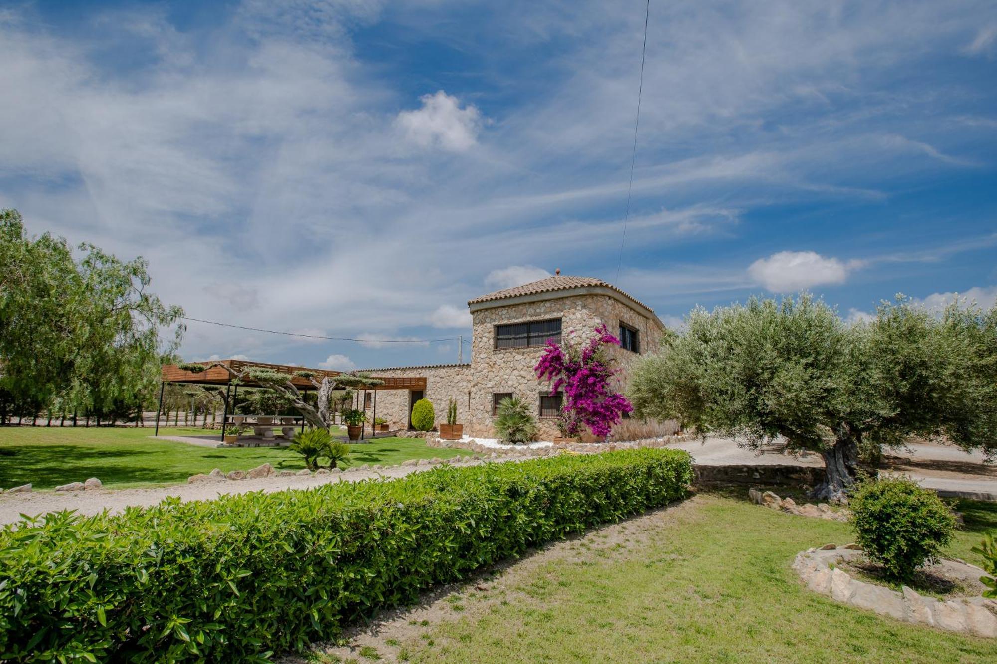 Villa Rural Avril Camarles Exteriör bild