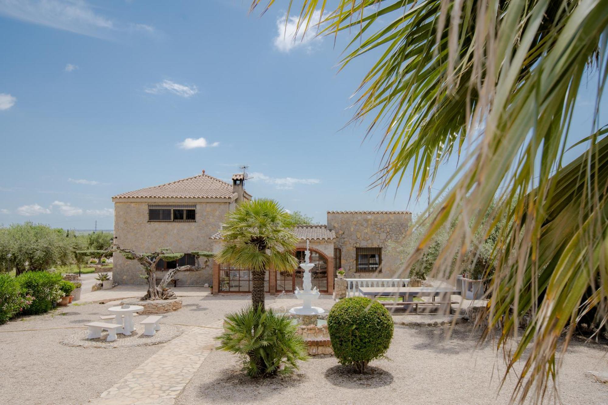Villa Rural Avril Camarles Exteriör bild
