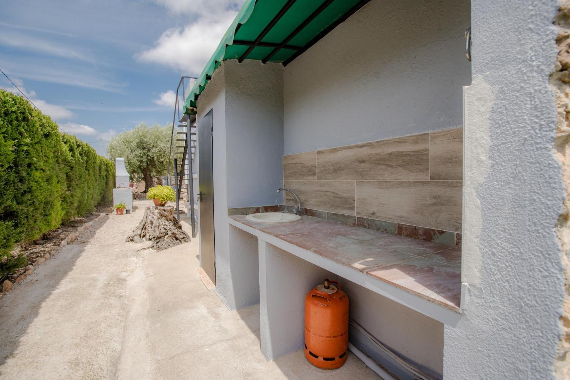 Villa Rural Avril Camarles Exteriör bild
